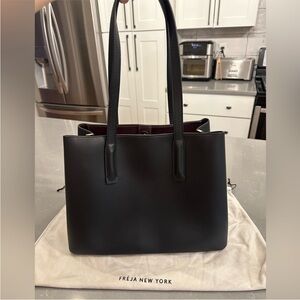 Freja Linnea Black Tote Bag
